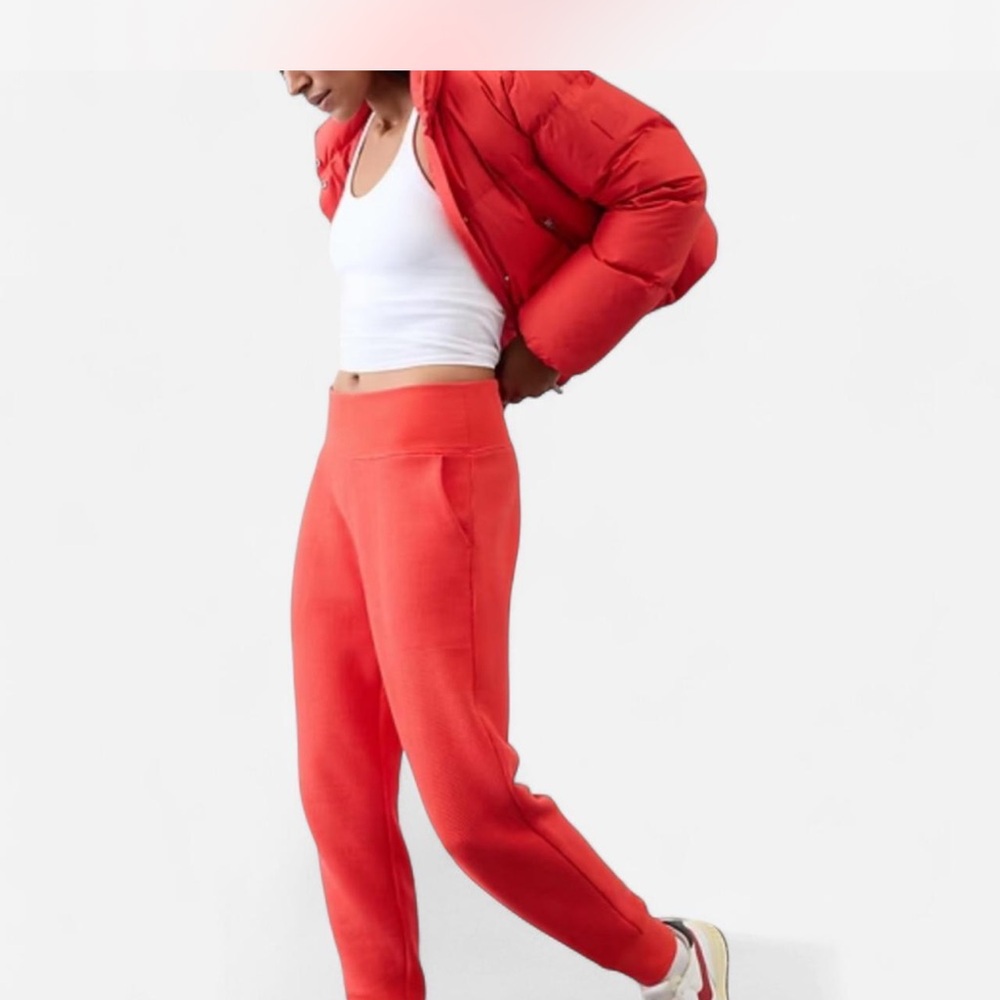 Athleta Coastal Luxe Waffle Joggers